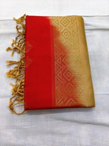 SOFT SILK SAREE WITH BLOUSE